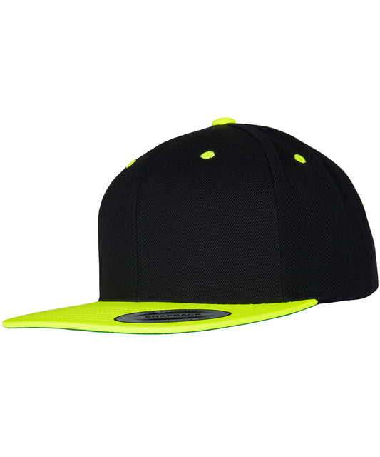 Casquette snapback classique bicolore (6089MT)
