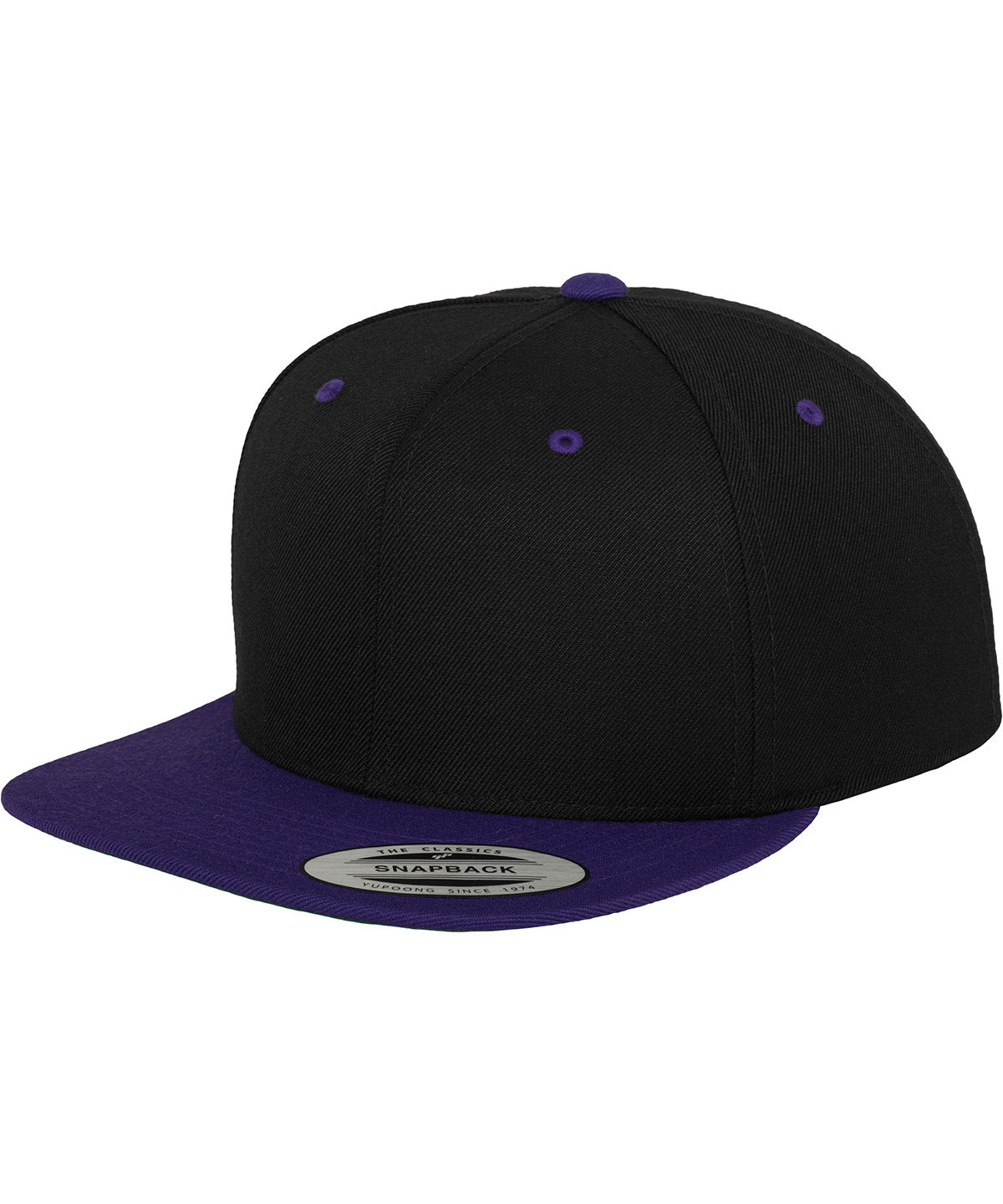 Casquette snapback classique bicolore (6089MT)