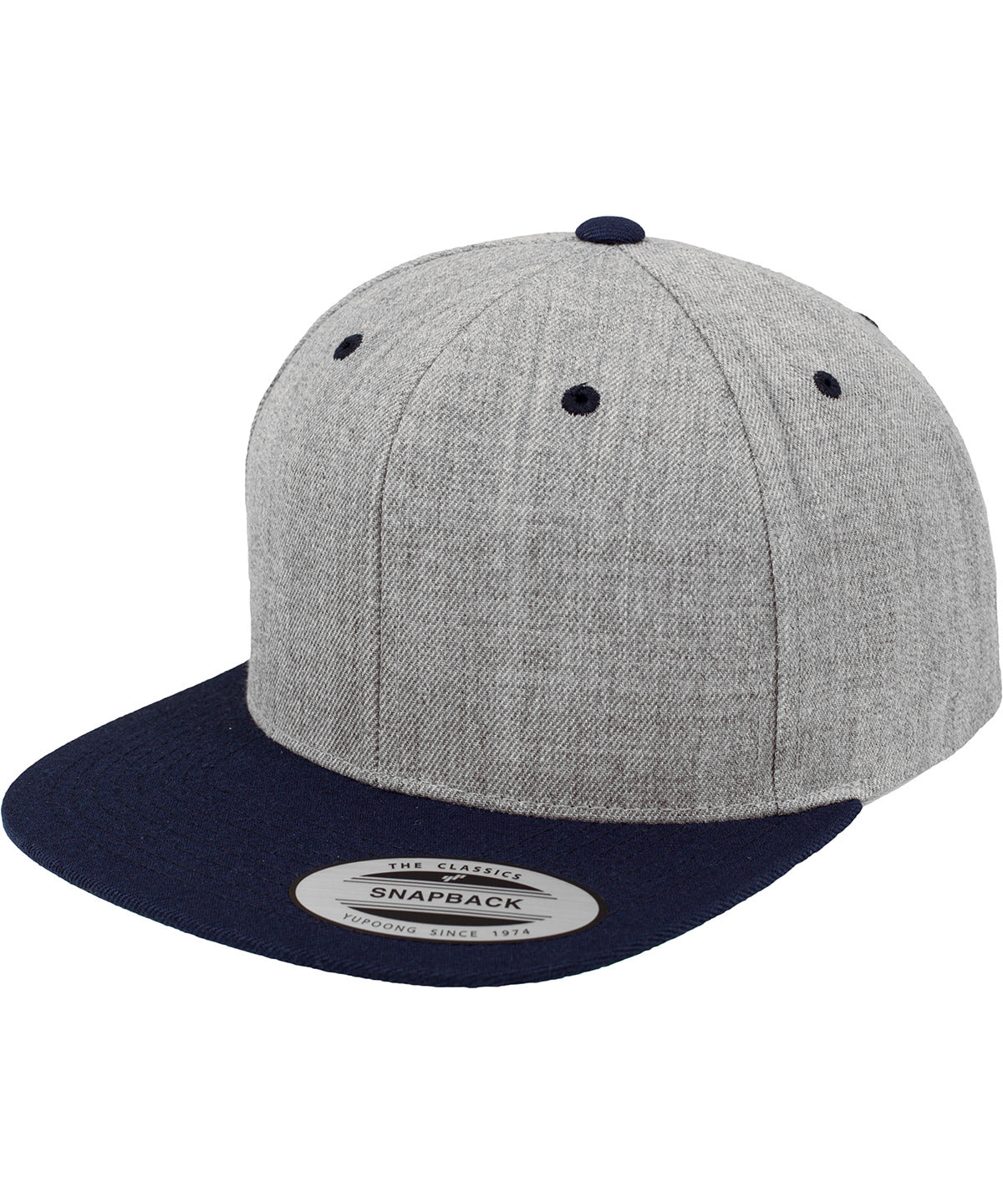 Casquette snapback classique bicolore (6089MT)