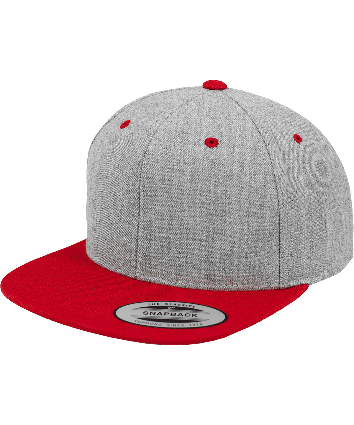 Casquette snapback classique bicolore (6089MT)