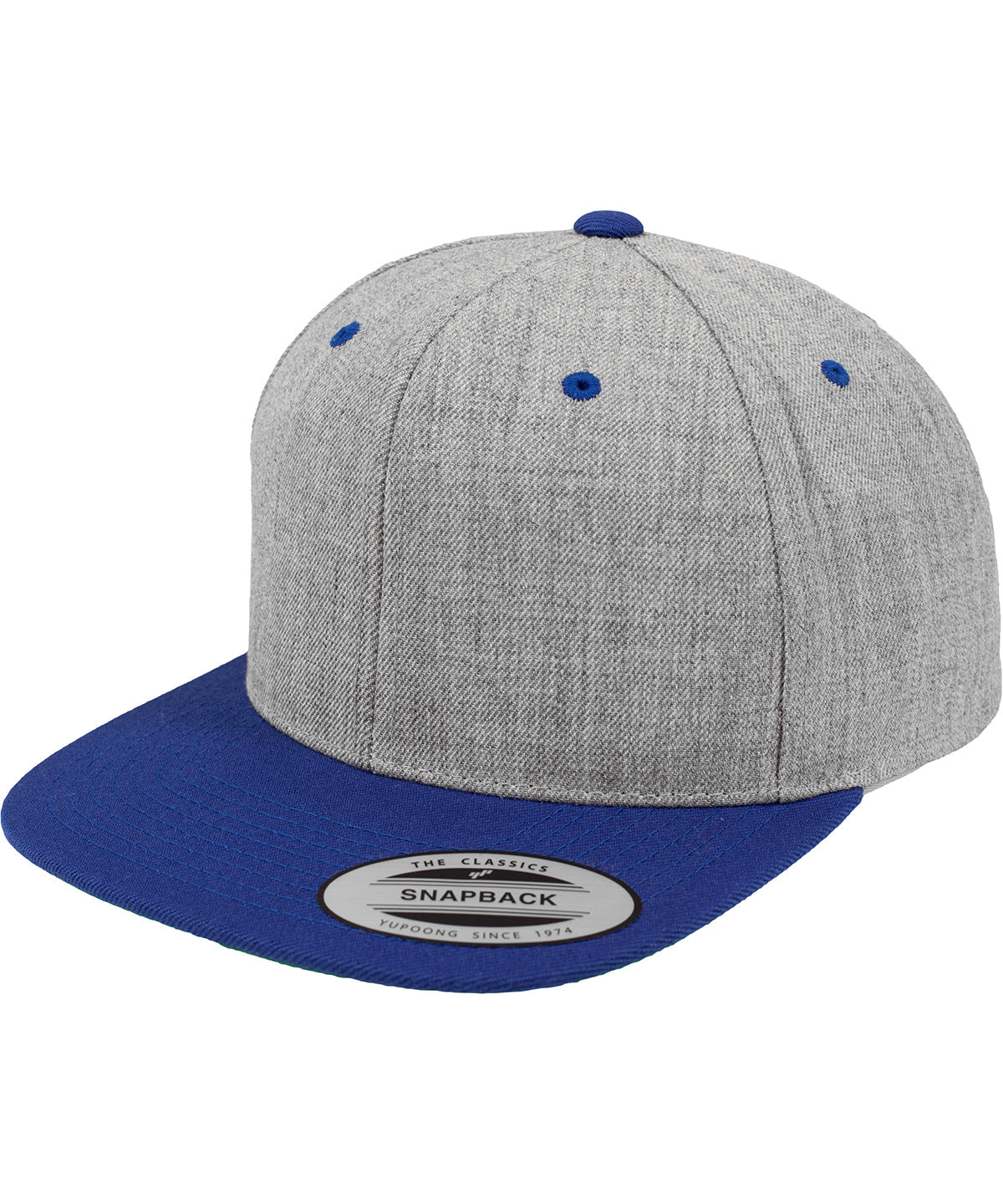 Casquette snapback classique bicolore (6089MT)