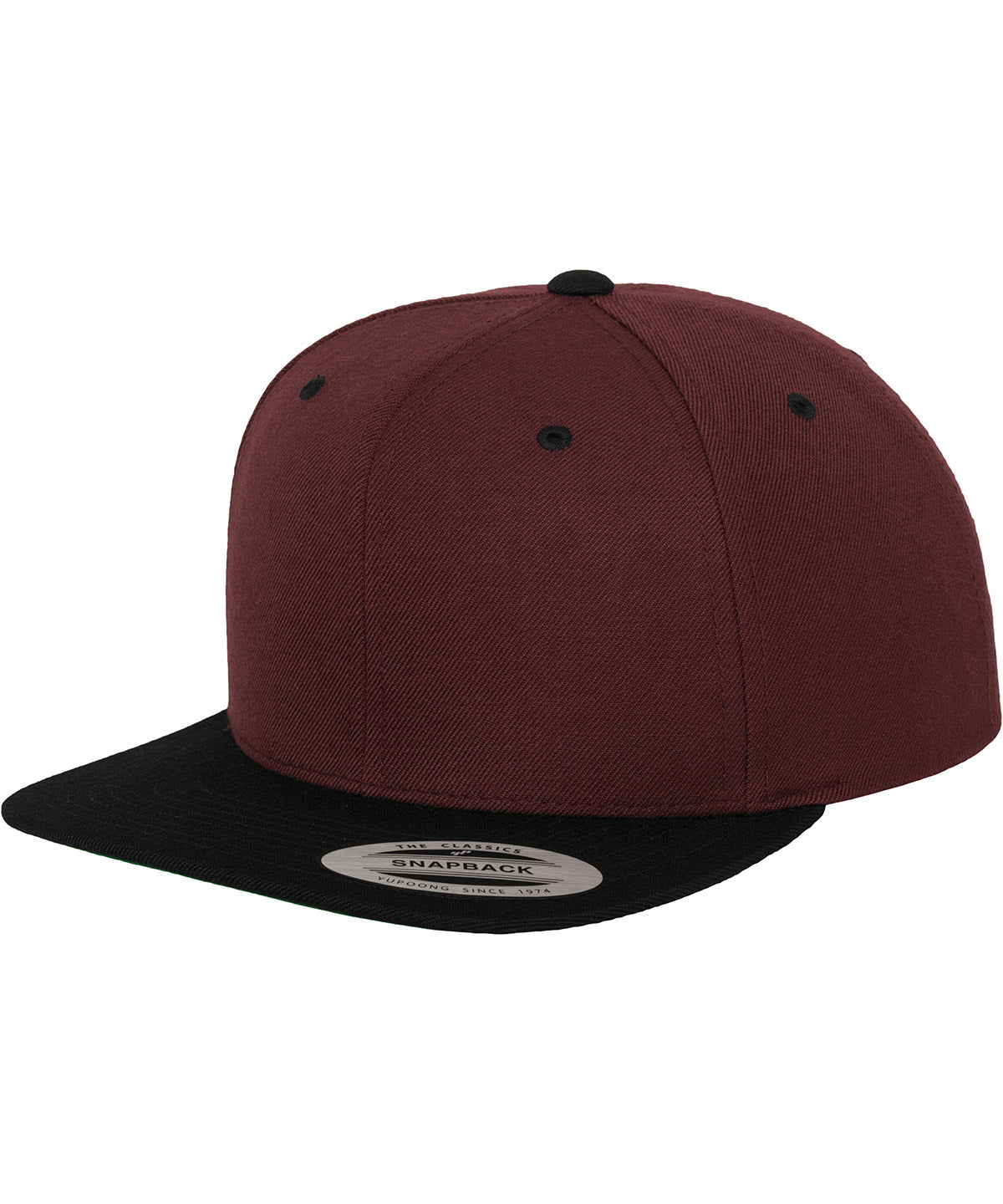 Casquette snapback classique bicolore (6089MT)
