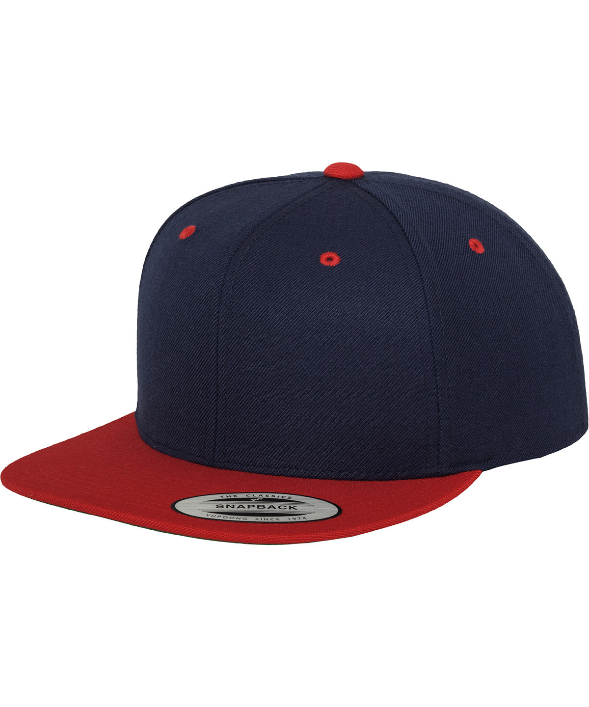 Casquette snapback classique bicolore (6089MT)